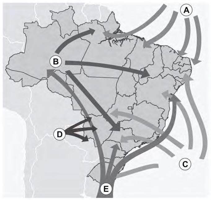 O gradiente térmico ilustrado na imagem é explicado pela a) absorção da radiação solar na superfície, que compensa a falta de capacidade da atmosfera de absorver calor.