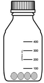 1 2 Frasco 1 Solução aquosa de HCl Frasco 2 Solução aquosa de NaOH Frasco 3 Solução aquosa de NaCl Frasco 4