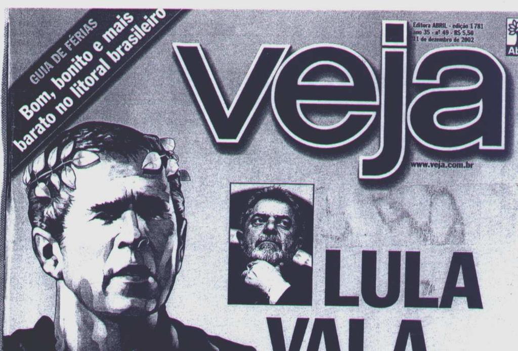 3 Sabendo-se que a manchete Lula vai a César
