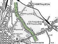 Ciudad Lineal (1882/92, Madri Espanha) A CIDADE LINEAR eliminava a distinção entre centro e periferia, pois