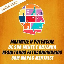 O que eu usei neste e- book Mapas Mentais que aprendi com o curso Mapa Mental