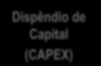 Capex e Geração de Caixa Dispêndio de Capital (CAPEX) No 3T4, o valor total dos dispêndios de capital da JBS foi de