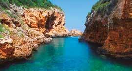 Dia do mar Passeio pela costa sul de Menorca, visitando