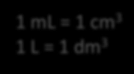 -versa: 1000 cm 3 = 1,000 dm 3 100 cm 3 =
