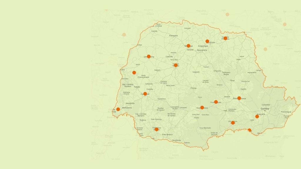 PARANÁ 15 CENTRAIS 53 POSTOS Recebimentos