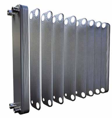 BPHE e MPHE Trocadores de calor a placas A Danfoss oferece uma ampla gama de trocadores de calor em sistema modular, baseado em plataforma com