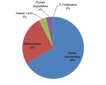 yr -1 Figure 5: Cerrado baseline annual emissions from 2010