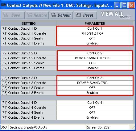 4. Ajustes das Saídas Binárias 4.1 Contact Outputs Clique no sinal de + ao lado de Inputs/Outputs e realize um duplo clique em Contact Outputs.