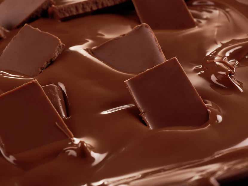 Produção de chocolate para agradar seu paladar Flexibilidade sem limites O conceito de planta Rumba da NETZSCH é um processo completo para a produção de chocolate de alta qualidade.