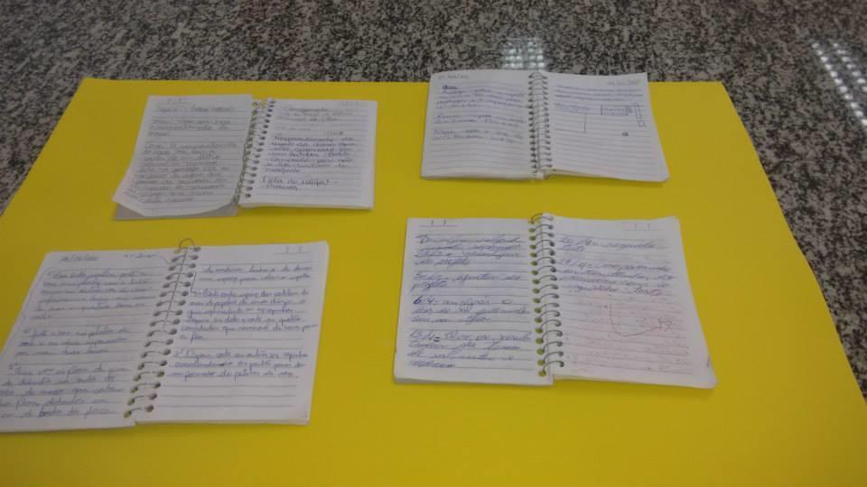 Registros Os registros foram realizados no Diário de Bordo. O Diário de Bordo é um caderno no qual o estudante registra as etapas que realiza no desenvolvimento do projeto.