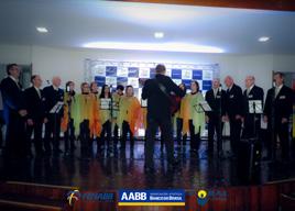 O evento, que estava dentro da programação da Semana Cultural, contou com a apresentação de outros seis coros, além do Coral AABB