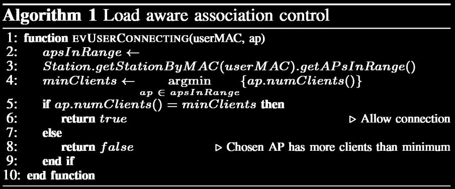 controlador de Ethanol 2. O controlador verifica todos os APs na faixa do cliente 3.