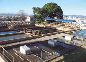 As Maiores do Saneamento - PERFIS Saneamento Ambiental 48 Tubarão Saneamento: estação de tratamento de água nanciais subterrâneos, sendo a principal fonte de água o Aquífero Guarani.