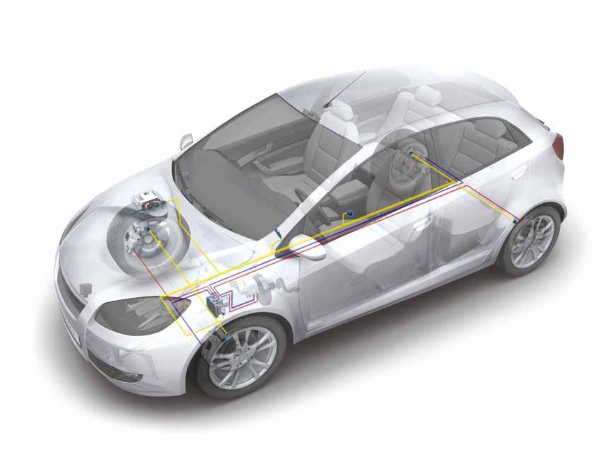 Os sistemas de segurança ativa tratados neste estudo são: ESP (ELECTRONIC STABILITY PROGRAM) PROGRAMA ELETRÔNICO DE ESTABILIDADE (AUTONOMOUS EMERGENCY BRAKING) FRENAGEM DE EMERGÊNCIA AUTÔNOMA 5