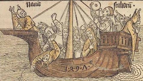 No século XIII, os eram navegáveis até muito da costa, sendo aproveitados como boas vias de.