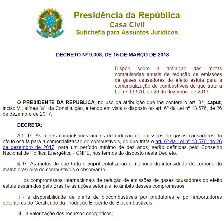 MCTIC MTPA MRE ANP Obs: a coordenação do Comitê RenovaBio poderá convidar, para participar de suas reuniões,