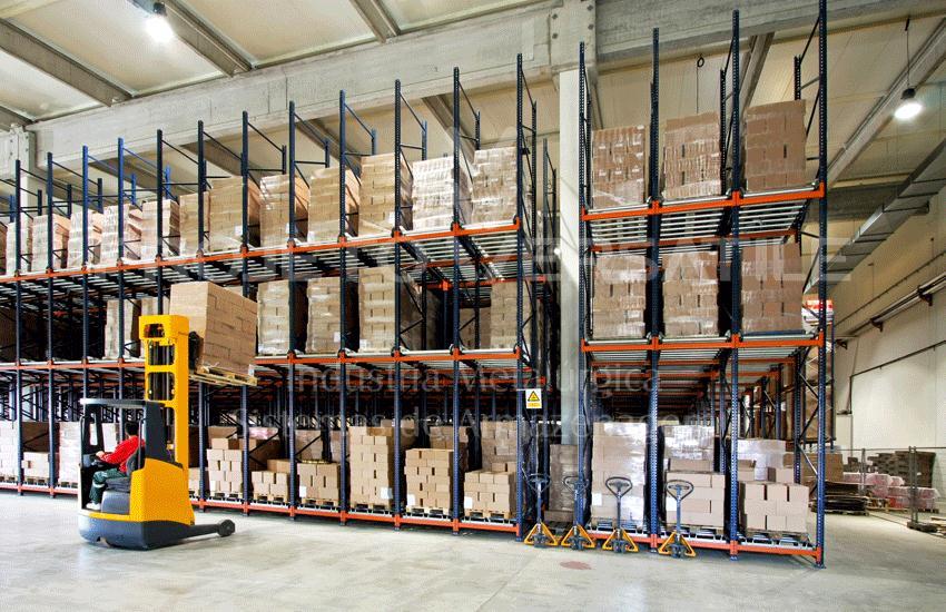 5. Sistema de armazenagem pesado Sistema porta paletes Otimizar verticalmente a armazenagem dos mais diversos produtos;