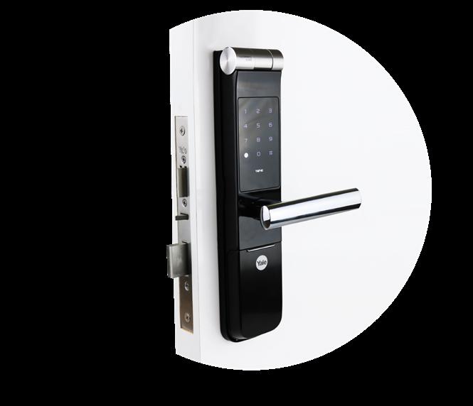 YMF 40 Fechadura Digital Biométrica Com novo design, a fechadura biométrica YMF 40 é a solução ideal para deixar seu ambiente mais sofisticado.