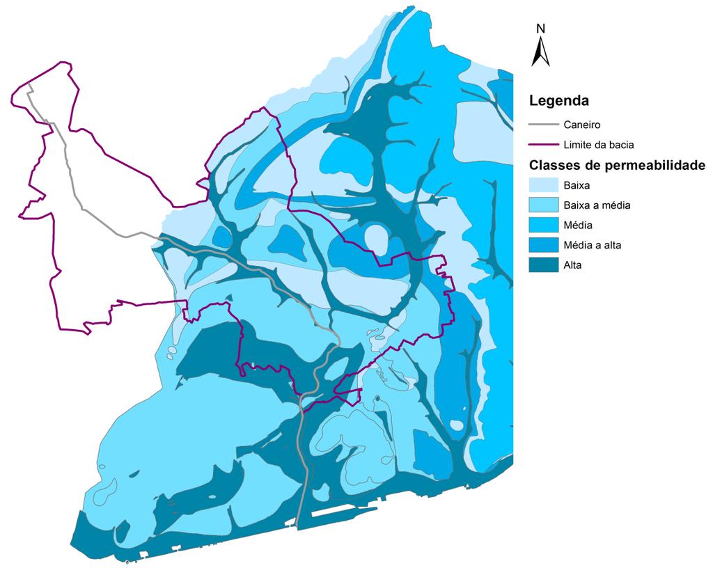 Relativamente às propriedades hidrogeológicas, a Orla Ocidental apresenta dois tipos de formações diferentes.