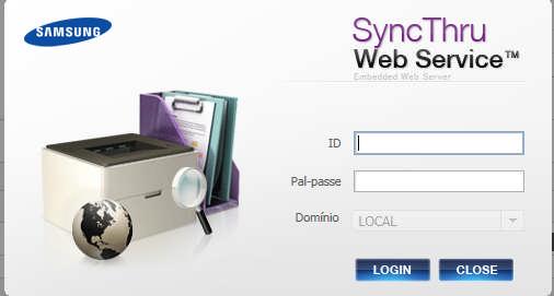 5. Cadastrar o Endereço SMTP para Scan to E-mail automaticamente 1. No navegador de internet digitar o IP do equipamento 2.
