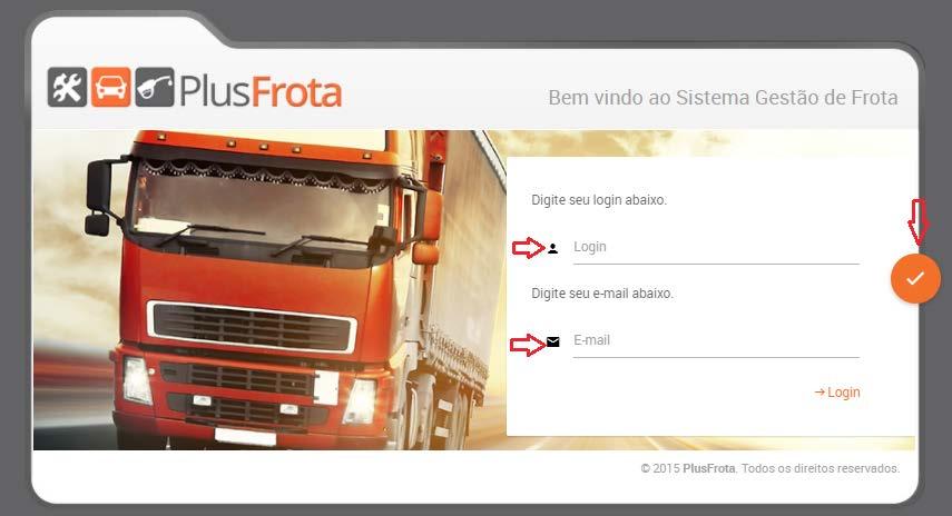 5 O sistema irá solicitar o LOGIN de