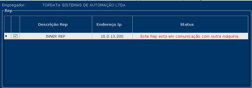 5) Ao configurar o nome do computador que centraliza a comunicação, será necessário reiniciar o Serviço, ou seja, se o serviço já estiver iniciado, deve-se pará-lo e inicia-lo novamente.