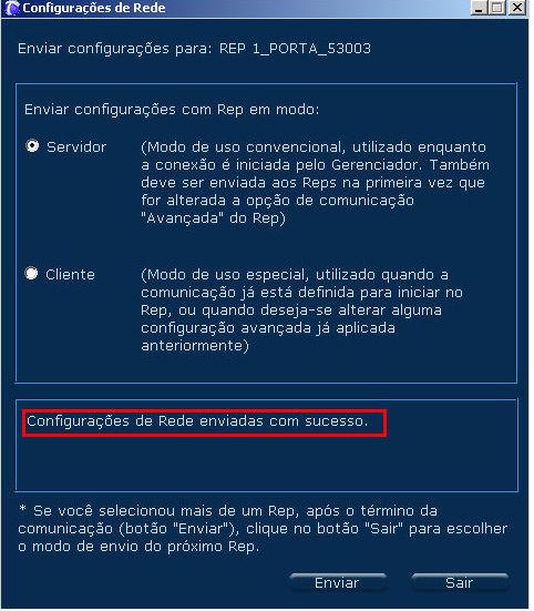 Especificações Técnicas Inner Rep Pronto, o seu Inner Rep já está configurado para ele iniciar a conexão, conforme a programação baseada na rede do cliente, definida na opção "Avançada".