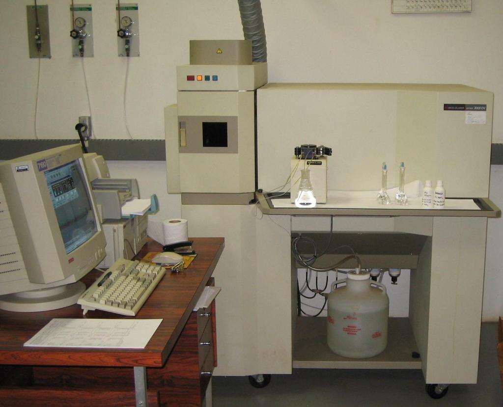 Instrumentação - Introdução sistema de gases tocha de quartzo sistema