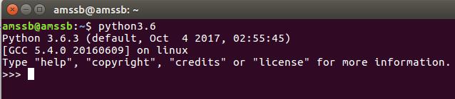 39 Caso a última versão do Python não esteja instalada, você pode realizar os seguinte procedimentos: Se você estiver utilizando o Ubuntu 16.