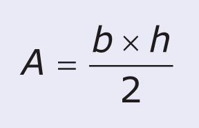 transformar-se em retângulo, sua área pode ser calculada por meio da mesma fórmula, aplicada ao retângulo.