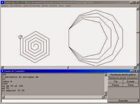 ensino de geometria e conceitos lógicos básicos;