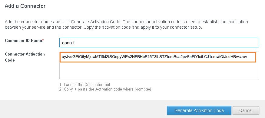 Gerar código de ativação do VMware Identity Manager Connector Faça login no console de administração do VMware Identity Manager e gere um código de ativação para o VMware Identity Manager Connector.