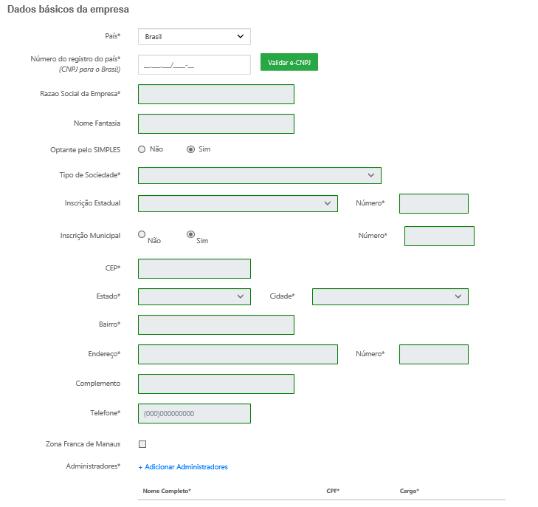 IV. Oportunidades Visualização Área Pública Para prosseguir com a Identificação, será necessária a validação de autenticidade do e-cnpj.