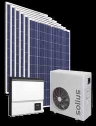 Kits Autoconsumo Solar Fotovoltaico + Bomba de Calor Máxima poupança e conforto Funcionamento muito económico com a energia natural