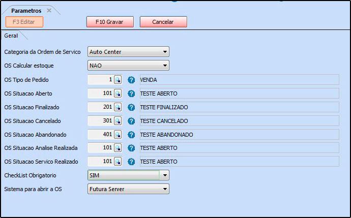 Nesta versão estará disponível o novo sistema denominado como Futura OS, um software voltado para o ramo de serviços, com toda a rotina de entrada e saída de equipamentos para conserto, agenda