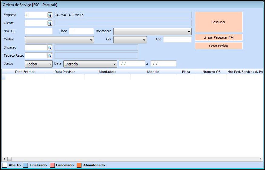 Relatório de NFE Cubagem FS236 Sistema: Futura Server Caminho: Relatórios>Fiscal>NFE Cubagem Referência: FS236 Versão: 2018