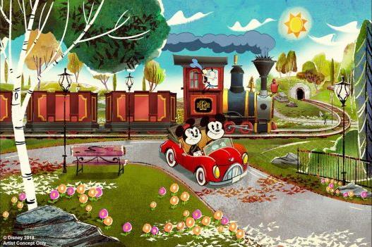 MICKEY & MINNIE S RUNAWAY RAILWAY ONDE ENCONTRAR: Disney s Hollywood Studios QUANDO: 2019 A primeira atração com percurso temático do Mickey Mouse e da Minnie Mouse encantará os Visitantes do Disney