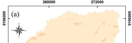 MUDANÇAS ESPAÇO TEMPORAIS DA VARIABILIDADE DA PRECIPITAÇÃO E PERDAS DE SOLO NA BACIA DO RIO MAMUABA, BRASIL A Figura 10