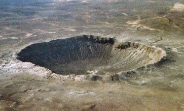 Meteoros Impactos na Terra Meteor Crater, ou Cratera Barringer [Daniel Moreau Barringer (1860