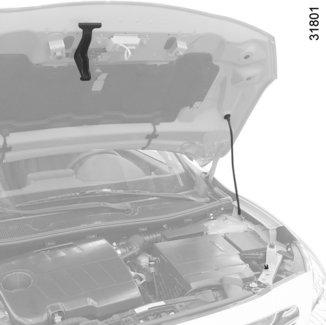CAPÔ DO MOTOR 2 3 4 5 Fechamento do capô Verifique se não ficou nada esquecido dentro do compartimento do motor.