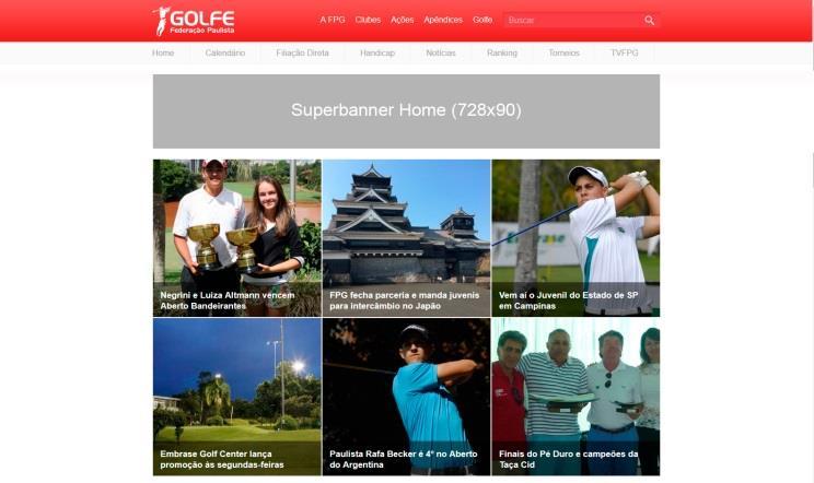 24 O site da FPG possui espaços publicitários em vídeo e banner; Para esta parceria será