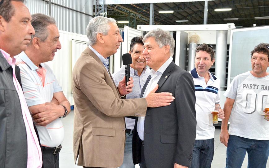 INDÚSTRIA Eficiência energética é uma preocupação do setor produtivo, destaca Wilson de Oliveira vice-presidente da FIEG, Wilson O de Oliveira, também presidente da FIEG Regional Anápolis, enalteceu