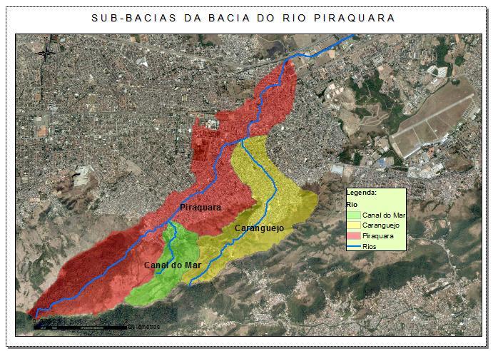 Pontos de assoreamento são verificados, principalmente, após o desemboque do rio Caranguejo. A presença de ocupação irregular das margens é observada somente na porção montante.