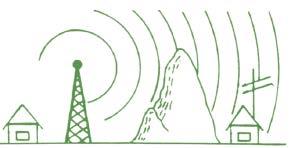 Uma situação interessante acontece com as ondas de rádio.