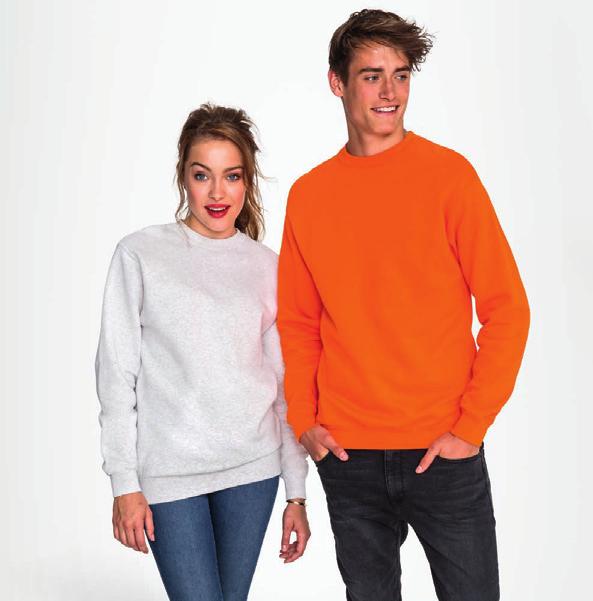 80% ALGODÃO - 20% POLIÉSTER: IDEAL PARA IMPRESSÃO ESSENTIAL Supreme 01178 SWEAT UNISSEXO QUALIDADE - MALHA ESCOVADA 280 - Malha escovada - 80% algodão - 20% poliéster - Fita de reforço na gola -