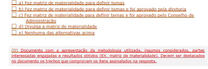 Propostas de ajustes no questionário 2018 AMB IF 3.