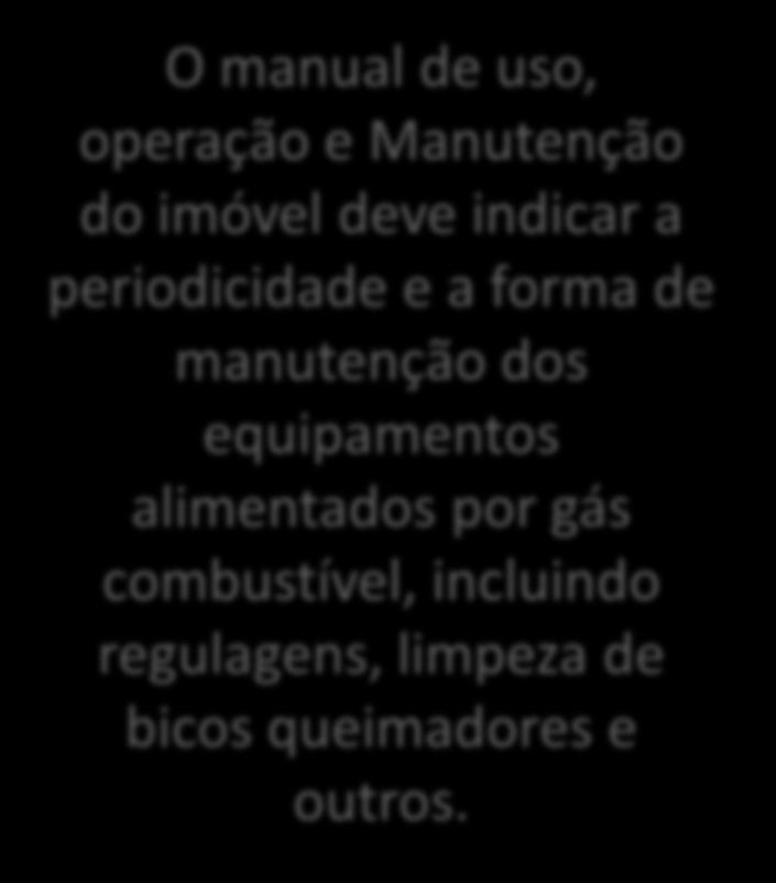 NORMA DE DESEMPENHO: SAÚDE, HIGIENE E QUALIDADE DO AR O manual de uso, operação e