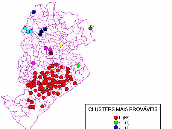 Clusters de Homicídios em Minas Gerais