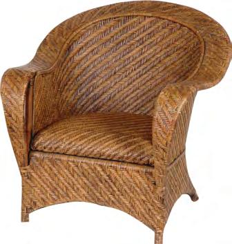 POLTRONA CARACOL RATTAN