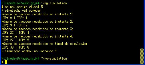 Capítulo 2 - O simulador, NS-2 criação de gráficos. O Gnuplot, programa existente no UNIX para criar gráficos, também pode ser utilizado pelo NS. 2.3.